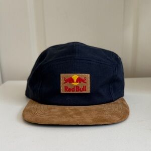 Redbull Hat - navy and suede Cap